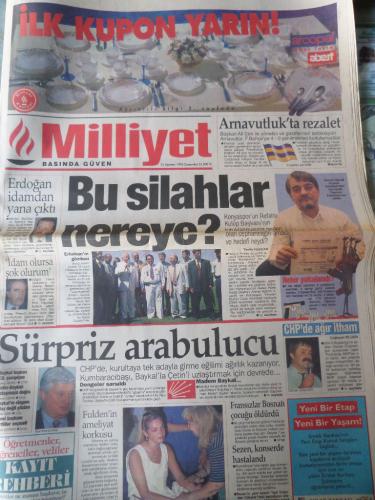 Milliyet Gazetesi 23 Ağustos 1995 - Bu Silahlar Nereye