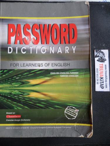 Password Dictionary For Learners Of English