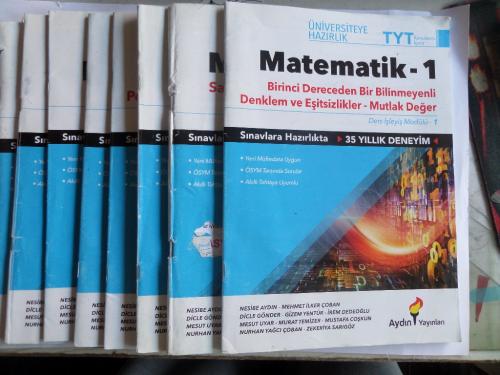 Üniversiteye Hazırlık TYT Matematik -1 ( 8 Modül) Hakan Güler