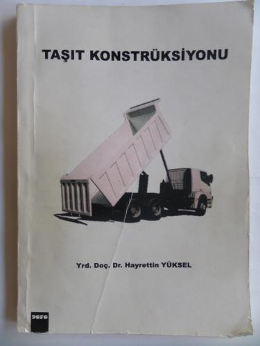 Taşıt Konstrüksiyonu Hayrettin Yüksel