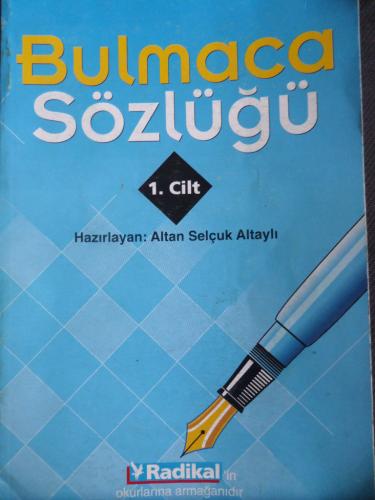 Bulmaca Sözlüğü 1. Cilt