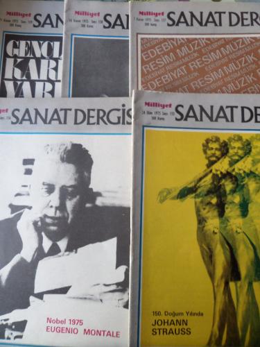 Milliyet Sanat Dergisi 1975 / 155-156-157-158-159 (5 Adet)