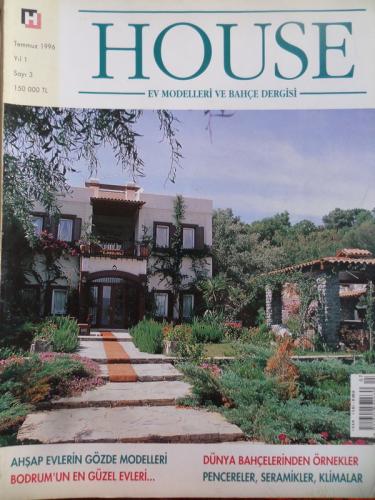 House Ev Modelleri ve Bahçe Dergisi 1996 / 3