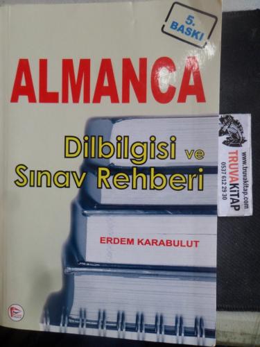 Almanca Dilbilgisi ve Sınav Rehberi Erdem Karabulut