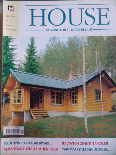 House Ev Modelleri ve Bahçe Dergisi 1996 / 6