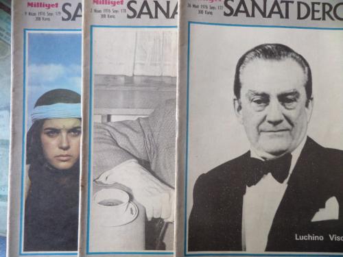 Milliyet Sanat Dergisi 1976 / 177-178-179 (3 Adet)