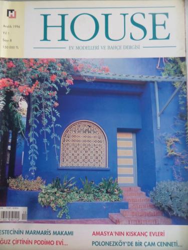 House Ev Modelleri ve Bahçe Dergisi 1996 / 8