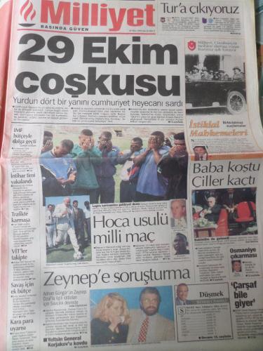 Milliyet Gazetesi 29 Ekim 1996 - 29 Ekim Çoşkusu