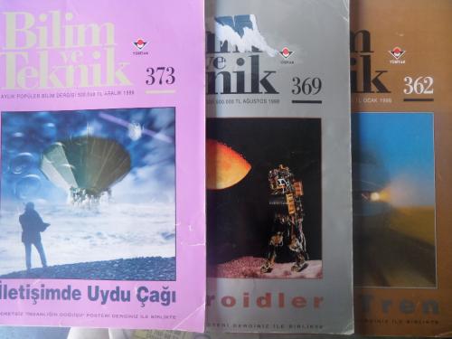 Bilim ve Teknik 1998 / 362-369-373 (3 Adet)