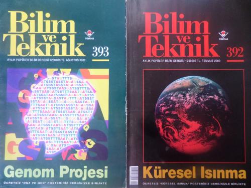 Bilim ve Teknik 2000 / 392-393 (2 Adet)