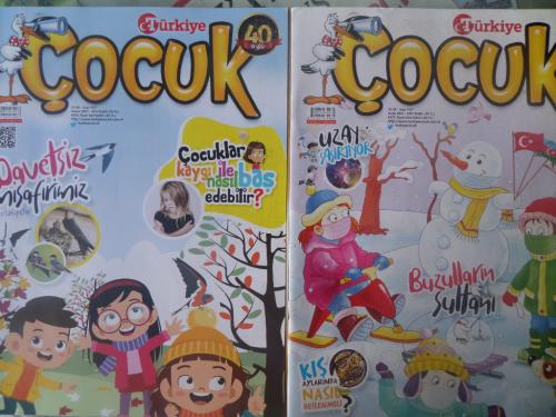 Türkiye Çocuk Dergisi 2021 / 1127-1137 (2 Adet)