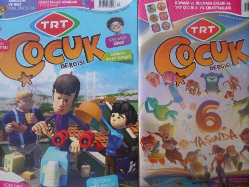 TRT Çocuk Dergisi 2015 / 60-53 (2 Adet)