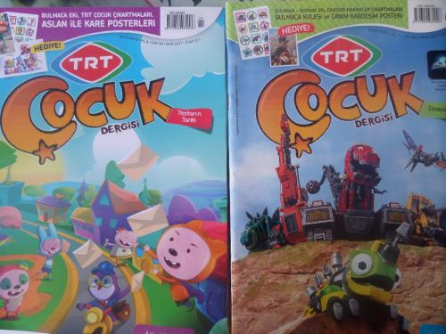 TRT Çocuk Dergisi 2017 / 80-85 (2 Adet)
