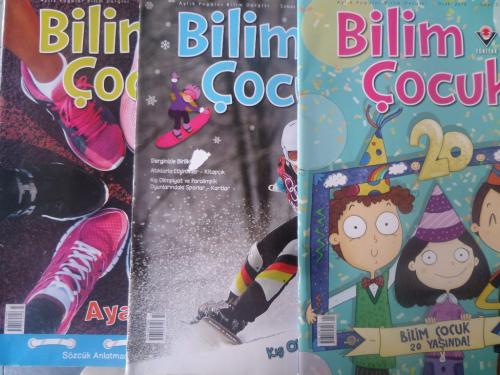 Bilim Çocuk 2018 / 241-242-243 (3 Adet)