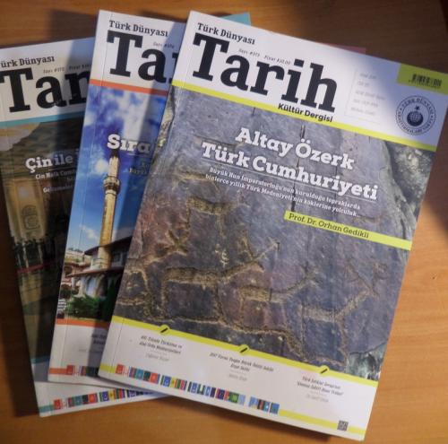 Türk Dünyası Tarih 2018 / 373 - 374 - 375 ( 3 Dergi )