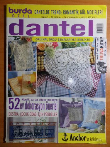 Burda Özel Dantel 2002 / 01 (Paftalı)