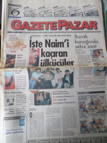 Gazete Pazar 9 Şubat 1997 - İşte Naim'i Kaçıran Ülkücüler