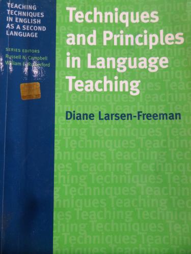 Techniques And Principles In Language Teaching
