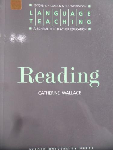 Reading - Language Teaching - A Scheme For Teacher Education Catherine