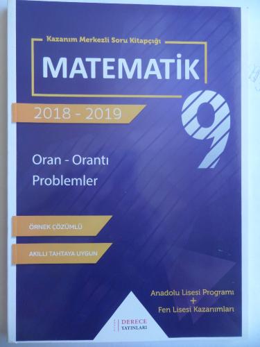 9. Sınıf Matematik Oran - Orantı Problemler