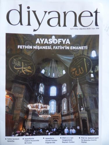 Diyanet Aylık Dergi 2020 / 356 - Ayasofya Fethin Nişanesi, Fatih'in Emaneti