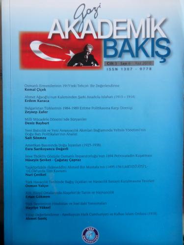 Gazi Akademik Bakış 2010 / 6