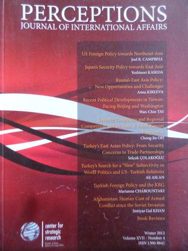 Perceptions, Journal of International Affairs 2012 / 4