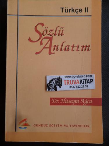 Türkçe II Sözlü Anlatım