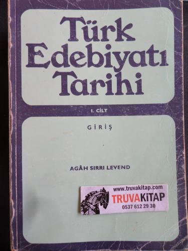 Türk Edebiyatı Tarihi I. Cilt