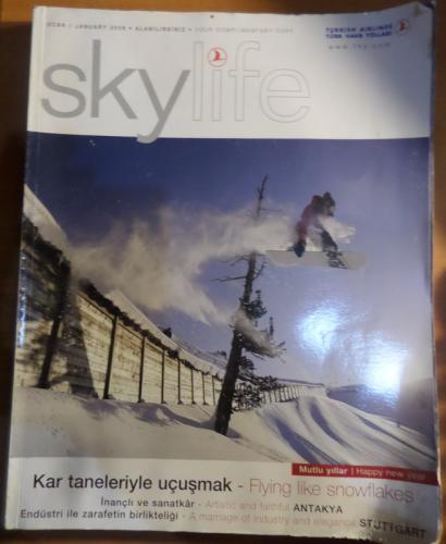 Skylife 2008 / 1 - Kar Taneleriyle Uçuşmak - Flying Like Snowflakes