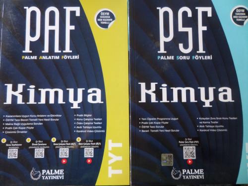 TYT Kimya Konu Föyleri + Soru Föyleri