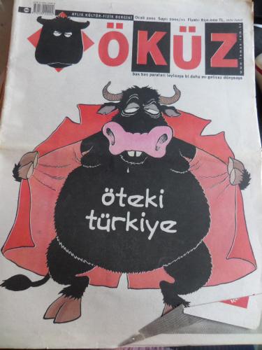 Öküz Dergisi 2001 / 01 - Bas Bas Paraları Leylaaya Bi Daha Mı Gelicez 