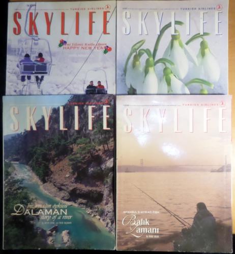 Skylife 1996 / 1-2-9-12 (4 Dergi)