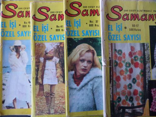 Samanyolu El İşi Dergisi / Sayı 17-37-41-48 (Paftasız)