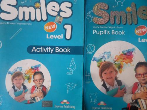 Smiles Level 1 Aktivity Book +Pupil's Book (İkinci El) Jenny Dooley