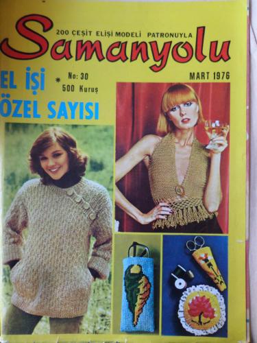 Samanyolu El İşi Dergisi 1976 / 30 (Paftalı)