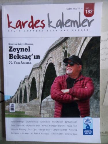 Kardeş Kalemler 2022 / 182 - Kosavalı Şair Ve Resman Zeynel Beksaç 70.