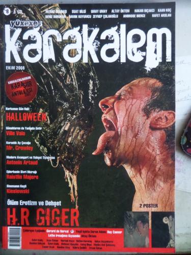 Karakalem 2008 / 8 - Ölüm Erotizm Ve Dehşet H. R. Giger