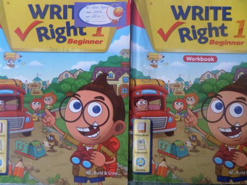 Write Right 1 Beginner + Workbook (İkinci El)
