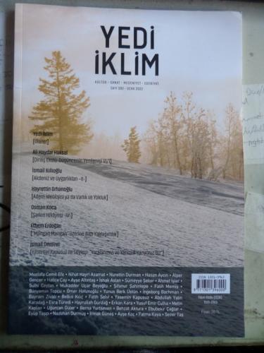 Yedi İklim 2022 / 382 - Yedi İklim (İlkeler)