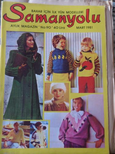 Samanyolu El İşi Dergisi 1981 / 90 (Paftalı)