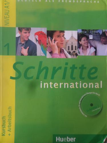 Schritte İnternational 1 Kursbuch + Arbeitsbuch (CD'li)