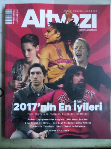 Altyazı Aylık Sinema Dergisi 2018 / 179 - 2017'nin En İyileri