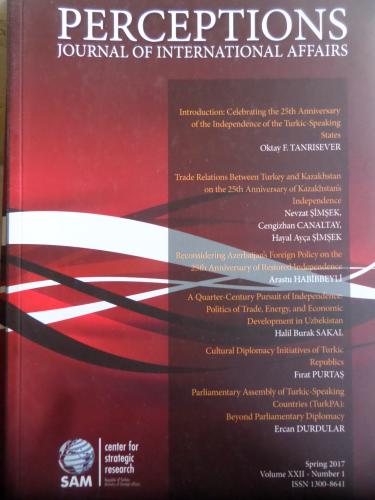 Perceptions, Journal of International Affairs 2017 / 1