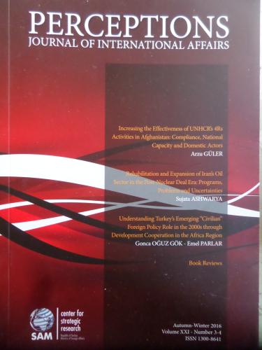 Perceptions, Journal of International Affairs 2016 / 3-4