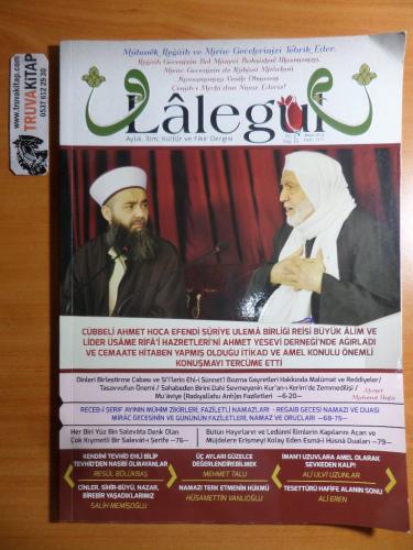 Lalegül Aylık İlim Kültür ve Fikir Dergisi 2014 / Sayı: 15
