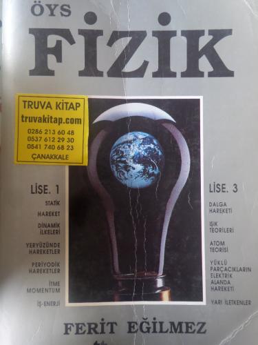 ÖYS Fizik Lise 1-3 Ferit Eğilmez