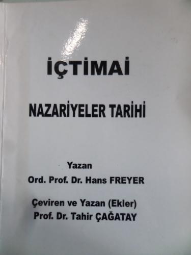 İçtimai Nazariyeler Tarihi* Hans Freyer
