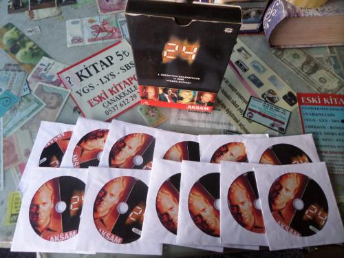 24 1. Sezon VCD Koleksiyonu 12 Disk / Türkçe Dublaj