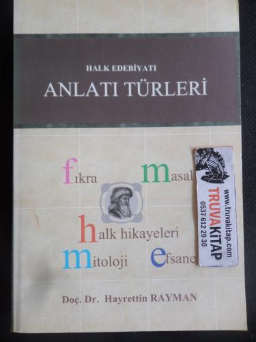 Halk Edebiyatı Anlatı Türleri
